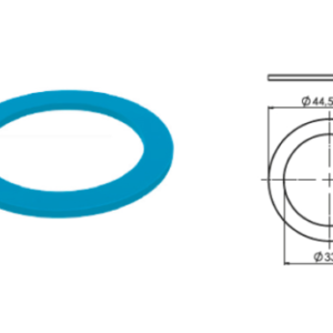 Прокладка для сифона плоская, диаметром Ø33 мм. E705-6