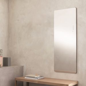 Электрический полотенцесушитель Lazzarini E-Mirror 700W белый прямой